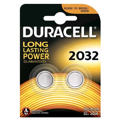 DURACELL - Batterie Specialistiche CR 2032 DL-CR-BR2032 LITIO - 5000394203921/5000394204967 - SPE-2032